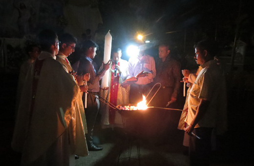 Easter Vigil in Mangalore and Udupi 